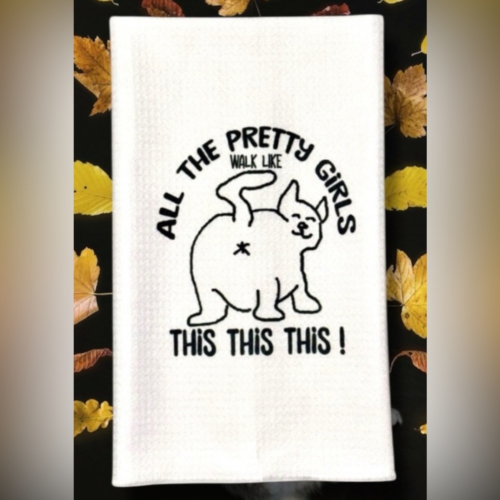 Humorous Dish Towel
